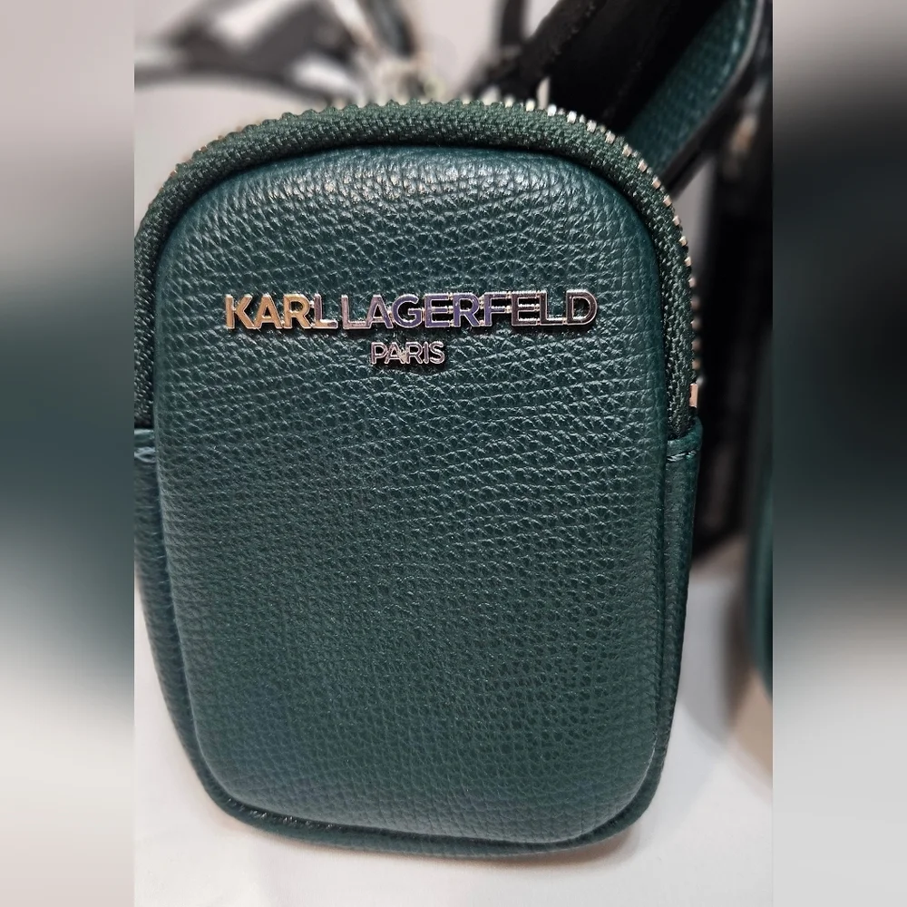 NWT Karl Lagerfeld crossbody bag Hunter - Picture 4 of 10